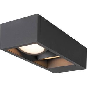 SLV ESKINA FRAME 1004748 LED-buitenlamp (wand) LED vast ingebouwd 27 W Antraciet