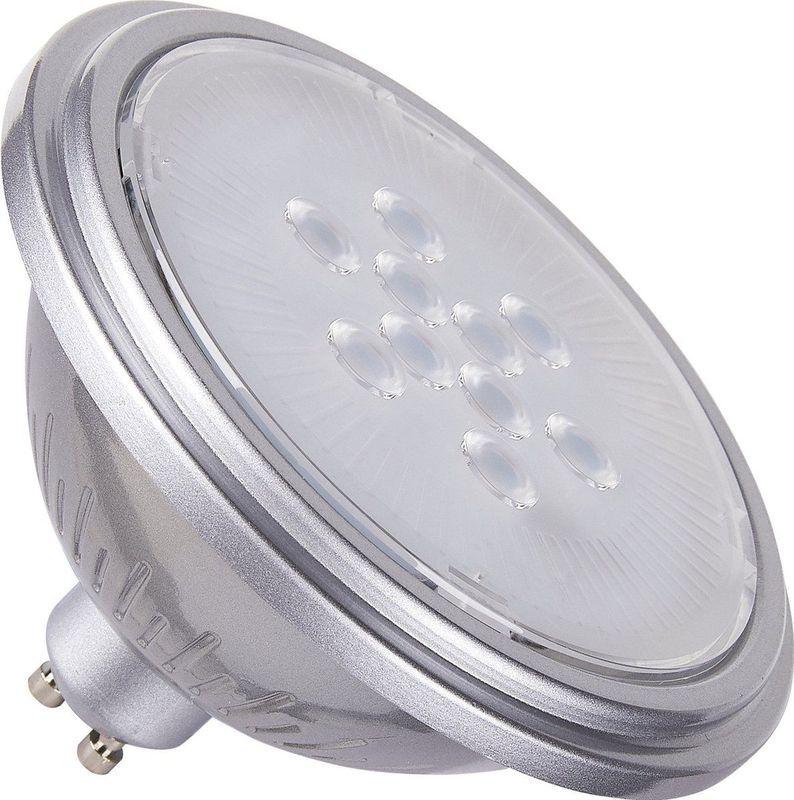 SLV - GU10 ES111 - LED Spot - Zilver - 7.3W - 2700K - 500lm - 40°