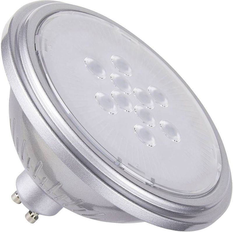 SLV - QPAR111 - Verlichtingsmiddel - Zilver - LED - 7W - Warmwit