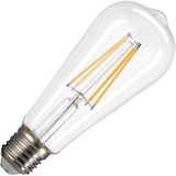 SLV - E27 LED Edison Lamp - Dimbaar - 7.5W - 2700K - 800 lumen - 320°