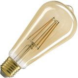 SLV - E27 LED Edison Lamp - Goud - 7,5W - Dimbaar - 700 lumen - 320°