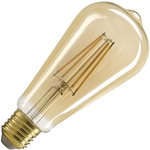 SLV - E27 LED Edison Lamp - Goud - 7,5W - Dimbaar - 700 lumen - 320°
