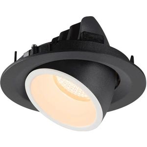NUMINOS® GIMBLE M, Deckeneinbauleuchte schwarz wei&#223; 2700K 40°