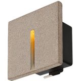 SLV CONCRETO 1006407 LED-wandinbouwlamp 3.2 W Grijs