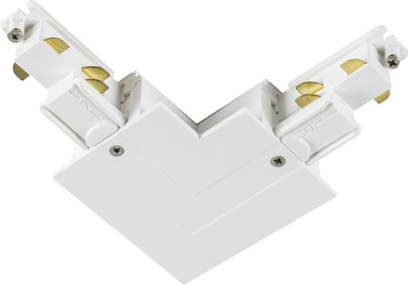 SLV - S-Track - L-verbinder - Wit - 230V-railsysteemcomponenten