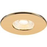 SLV - 1007099 - Afdekking Energielabel G - Goud - Universele Downlight-lampenserie