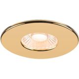 SLV - 1007099 - Afdekking Energielabel G - Goud - Universele Downlight-lampenserie