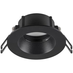 SLV - NEW TRIA® 68 - Plafondinbouwring - Zwart - D: 8.2 H: 3.4 cm - IP 65