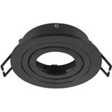 SLV - NEW TRIA® 75 - Plafondinbouwring - Zwart - D: 9.3 H: 2.6 cm - IP20