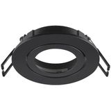 SLV - NEW TRIA® 68 - Plafondinbouwring - Zwart - D: 8.2 H: 2.6 cm - IP20