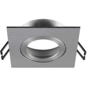 SLV - NEW TRIA® 68 - Plafondinbouwring - Alumin - IP20 - L: 8.2 B: 8.2 H: 2.6 cm