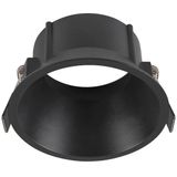 SLV - NEW TRIA® 95 - Plafondinbouwring - Verdiept - Zwart - D: 10.3 H: 5.5 cm - IP20