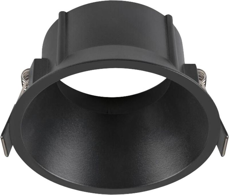 SLV - NEW TRIA® 95 - Plafondinbouwring - Verdiept - Zwart - D: 10.3 H: 5.5 cm - IP20