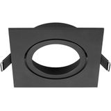 SLV Onderdeel | NEW TRIA® 95 | plafondinbouwring | L: 11 B: 11 H: 2.6 cm | IP20 | zwart