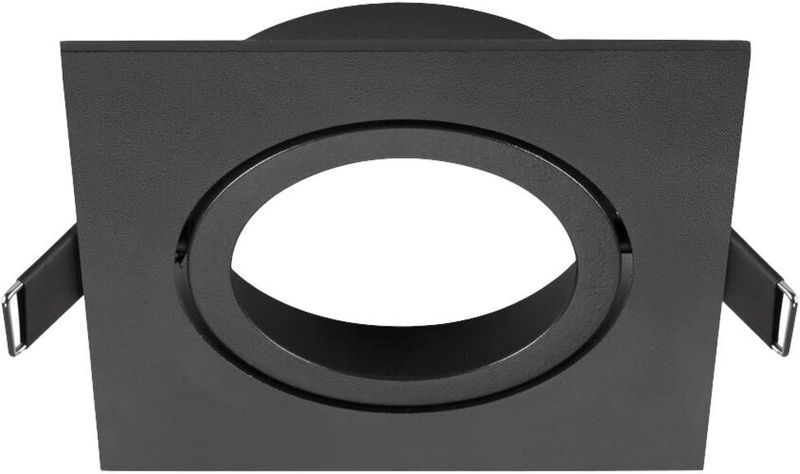 SLV Onderdeel | NEW TRIA® 95 | plafondinbouwring | L: 11 B: 11 H: 2.6 cm | IP20 | zwart