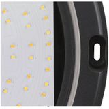 SLV Outdoor Bulkhead V 360 1007515 LED-buitenlamp (wand) LED LED vast ingebouwd 20 W Zwart