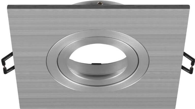 SLV - NEW TRIA® 75 XL - Plafondinbouwring - Aluminium - L: 11 B: 11 H: 2.6 cm
