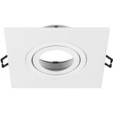 SLV - NEW TRIA® 75 XL - Plafondinbouwring - Wit - L: 11 B: 11 H: 2.6 cm