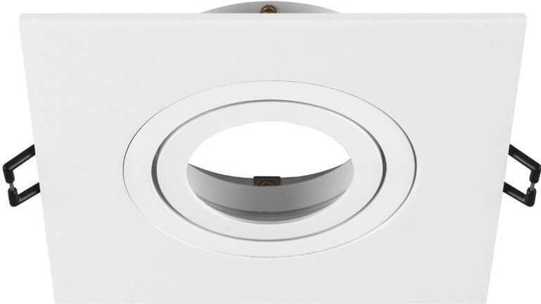 SLV - NEW TRIA® 75 XL - Plafondinbouwring - Wit - L: 11 B: 11 H: 2.6 cm