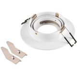 SLV - NEW TRIA® 75 XL - Plafondinbouwring - Wit - D: 11 H: 2.6 cm - IP20