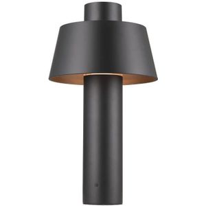 SLV Photoni 45 sokkellamp, zwart, aluminium, hoogte 45 cm