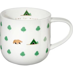 Asa Coppa Happy Mugs beker 'time for myself'