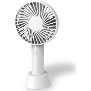 Fontastic 255601 Bureau Ventilator - Met Ingebouwde Draadloze Luidspreker - Wit