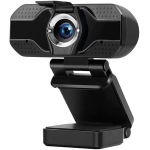 D-Parts Fontastic USB Webcam Full HD 1080p 257001, Webcam, Zwart