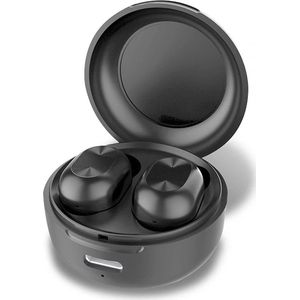 Fontastic 260599 Draadloze Oordopjes - In-ear met Oplaaddoos - Auto Pairing - Zwart