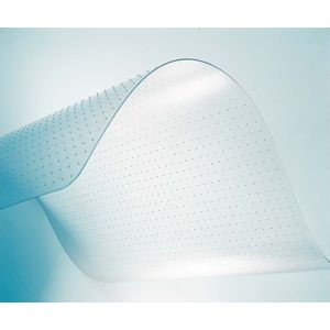 Vloerbeschermingsmat ECOGRIP SOLID, met noppen voor tapijtvloeren, b x d = 1200 x 1100 mm