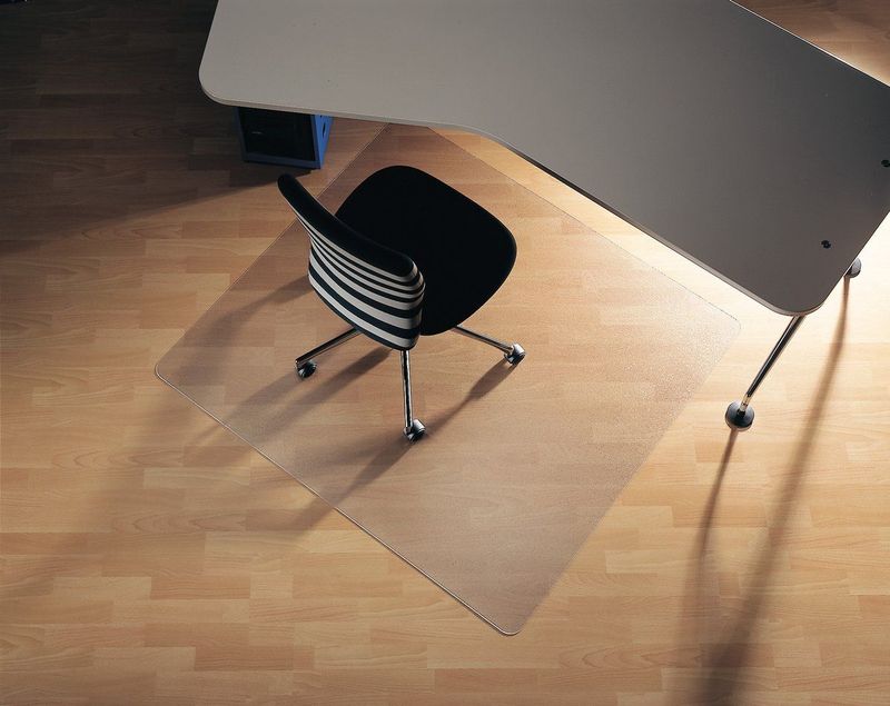 Bodenmatte Ecogrip Heavy Polycarbonat f&#252;r Hartb&#246;den 90x120cm