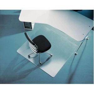 Vloerbeschermingsmat ECOGRIP HEAVY, met noppen voor tapijtvloeren, b x d = 1200 x 1100 mm