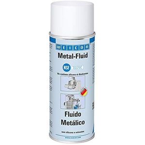 WEICON 11580400-36 metallic vloeistof, 400 ml, bescherming en reiniger voor metalen, melkachtig