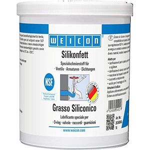 WEICON Siliconenvet 450 g smeermiddel voor ventielen, aansluitingen en afdichtingen