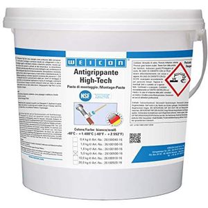 WEICON High-Tech montagepasta 5 kg roestvrij, metaalvrij, wit