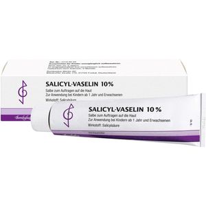 Bombastus Salicyl-Vaselin 10% Salbe, 100 ml Zalf