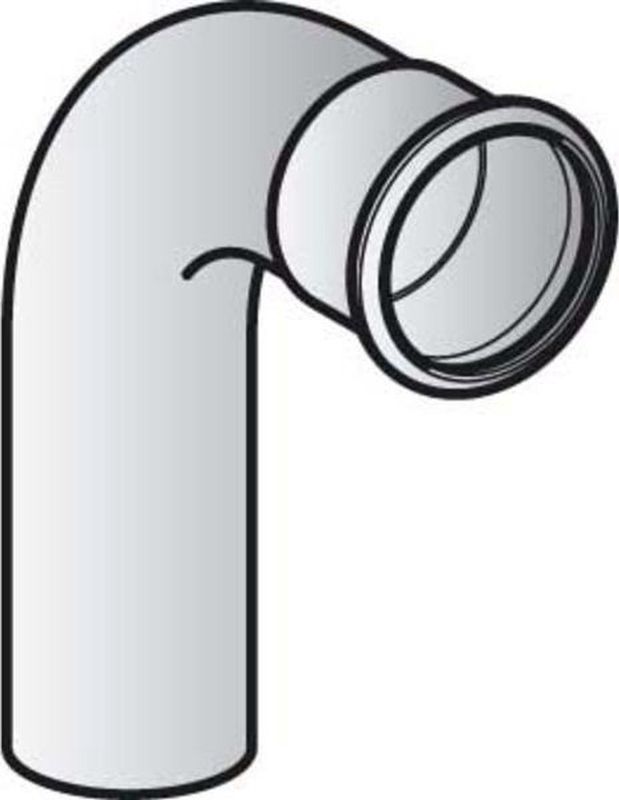 Geberit Mapress C-Stahl Bogen mit Einschubende 90°, Außendurchmesser 22mm