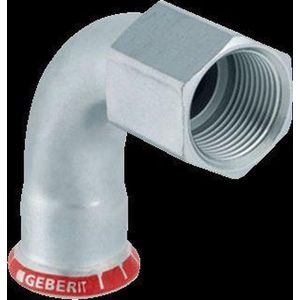 Mapress C-Stahl Übergangsbogen 90° mit Innengewinde Außendurchmesser 22mm - Geberit
