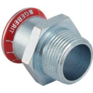 Geberit - Mapress C-Stahl Übergang mit Außengewinde Außendurchmesser 15mm