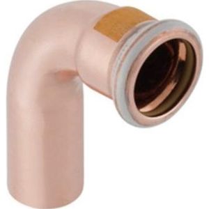 Geberit Kolano jednokielichowe Mapress Kupfer Gas 90° 15mm (34507)