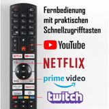 Telefunken XF32SN550SD-W LCD-LED Fernseher (80 cm/32 Zoll, Full HD, Smart TV, HDR, Triple-Tuner - 6 Monate HD+ gratis)
