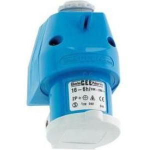Bals Toestelcontactdoos 6h 16A 3P 230V IP44 opbouw klep