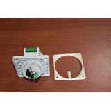 BALS 12754 -ICD-Contactdoos inbouw, Groen,10h 16A 4P >50V IP44 85x85,3P+PE,100-300Hz, QuickConnect