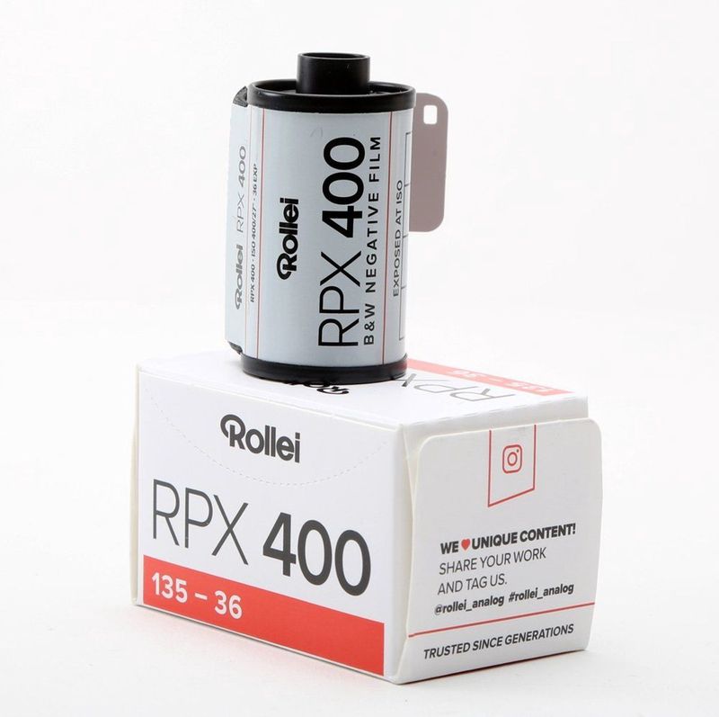 Rollei RPX 400 set van 3, 135-36