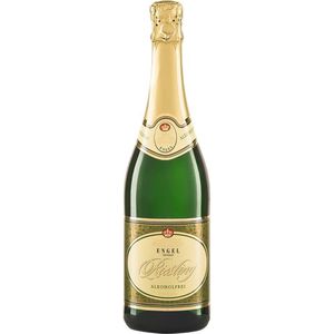 Engel Riesling Alcoholvrij 0% - Mousserende Duitse Wijn - Biologisch - Duurzaam - Bubbel - Fris & Droog