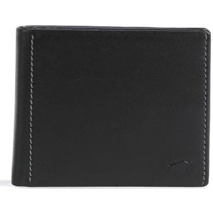 Braun Büffel Henry Portemonnee Leer 12 cm schwarz