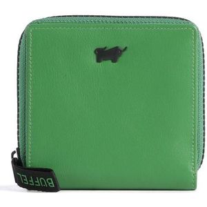 Braun Büffel Capri Portemonnee RFID-bescherming Leer 11 cm grün