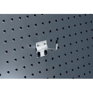 Bott Schuine haak | T75xd.6mm verzinkt | passend voor geperforeerde platen | 5 stuks in zak - 14001121 14001121