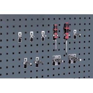 Bott Gereedschapklem | d. 10 mm verzinkt passend voor geperforeerde platen | 5 stuks in zak - 14013061 14013061