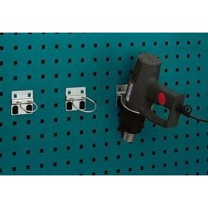 Bott Rondhouder | d. 80 mm verzinkt | passend voor geperforeerde platen | 5 stuks in zak - 14011020 14011020